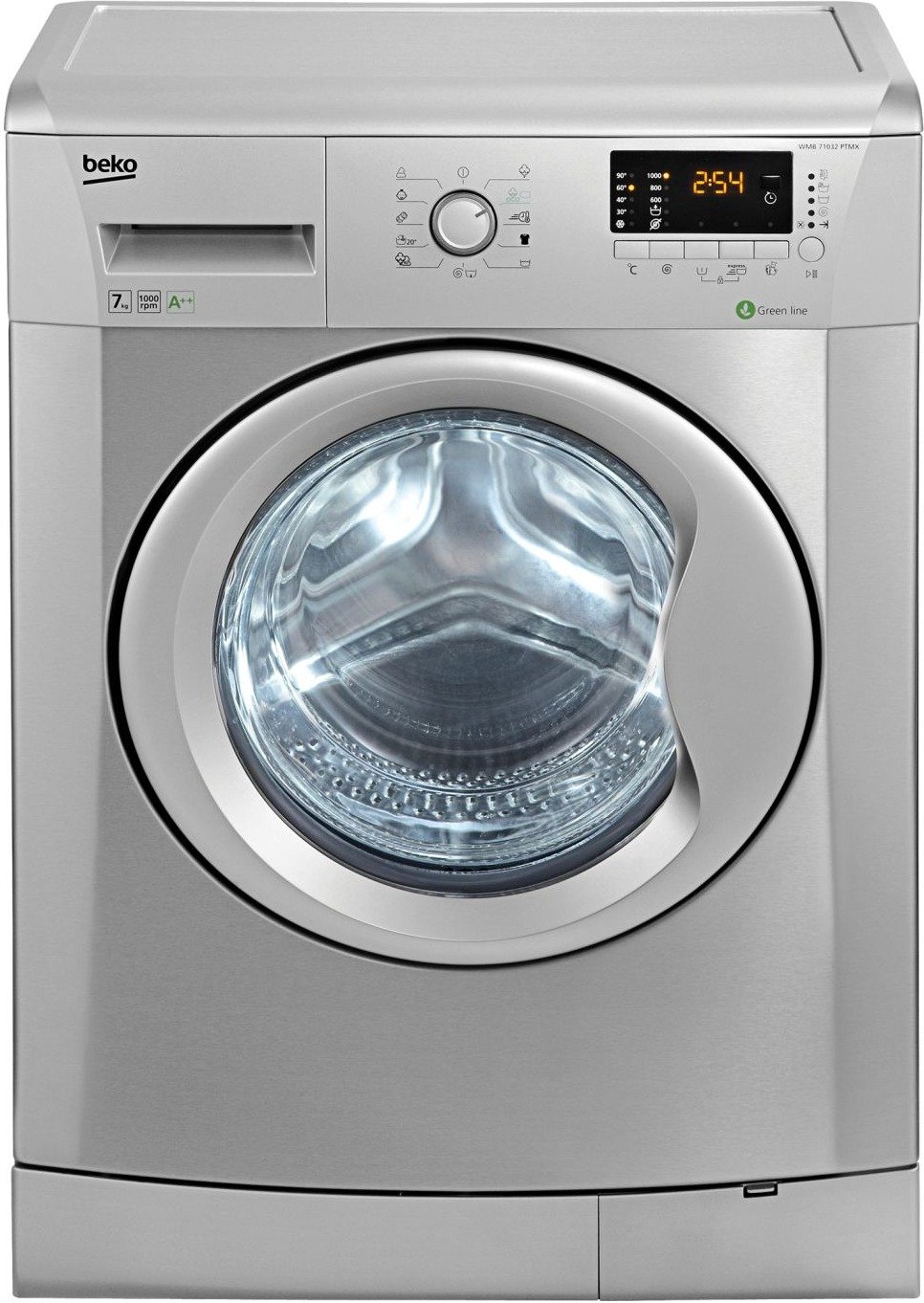 BEKO LAVADORA WMB71032PTMX 7KG 1000RPM INOX A++