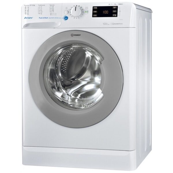 INDESIT LAVADORA EWE81284W C/F 8kg 1200rpm A++