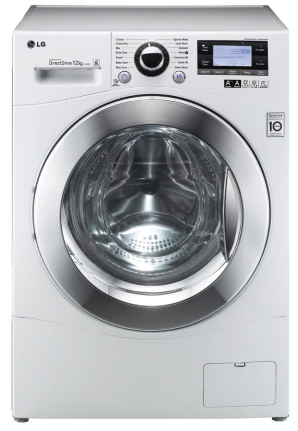 LG LAVADORA FH495BDN2 BLANCA 12KG 1400prm A+++