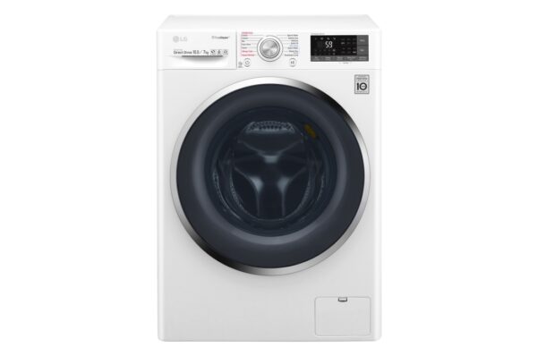 LG LAVASECADORA F4J8JH2WD 10KG/7KG 1400rpm BLANCA