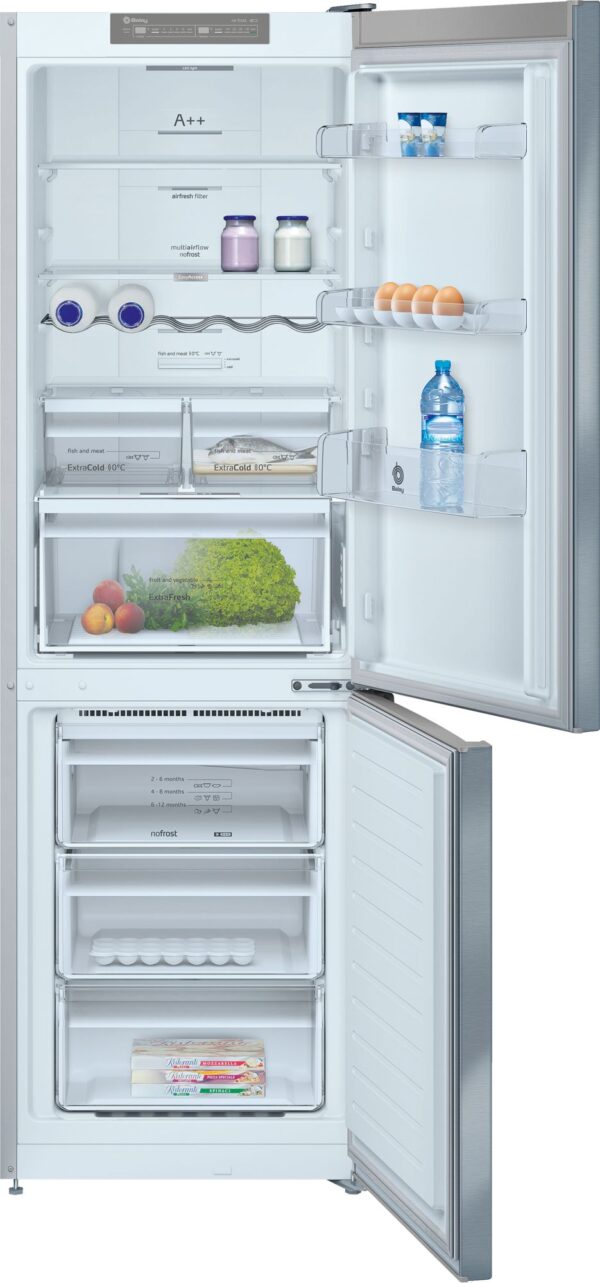 BALAY FRIGO 3KF6653MI SILVER N/F 186X60 A++