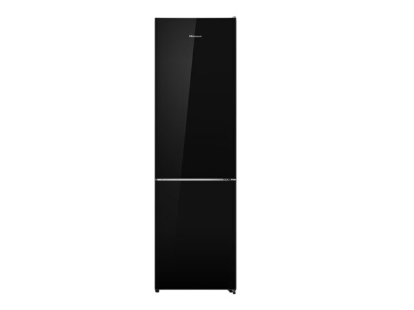 HISENSE FRIGO RB438N4GB3 CRISTAL NEGRO 203X60A+++