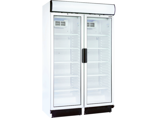 SVAN REFRIGERADOR SVRH2200P DOBLE PUERTA CRISTAL