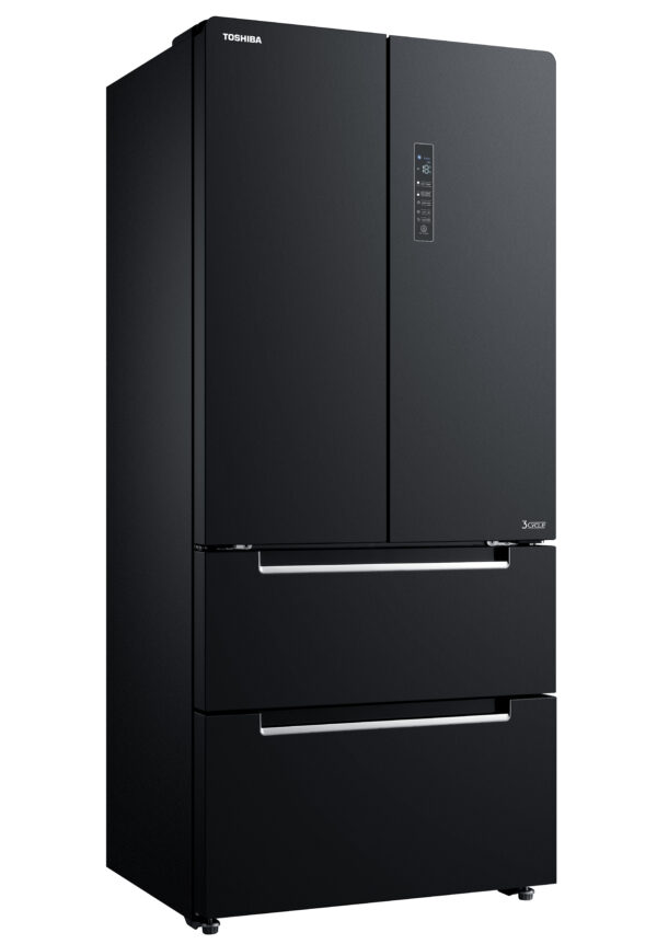 TOSHIBA FRIGO GRRF532WEPGJ22 2P+2C CRISTAL NEGRO
