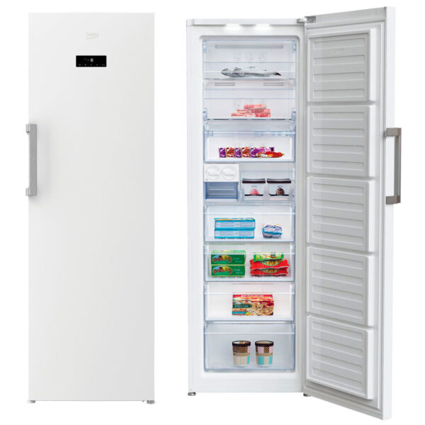 BEKO CONGELADOR RFNE312E33W 185X60 BL N/F A++