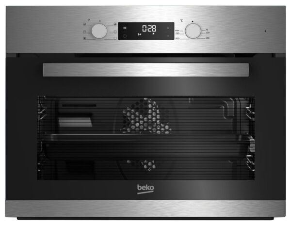 BEKO HORNO BCE12300X 45CMS.COMPACTO INOX MULTIF