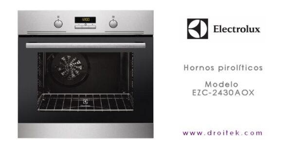 ELECTROLUX HORNO  EZC2430AOX INOX PIROLITICO INDEP