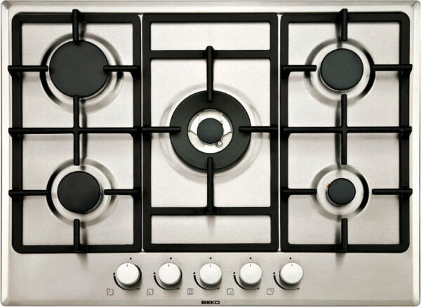 BEKO ENCIMERA HIMW75225SX 4/F + 1/WOK 70/CM