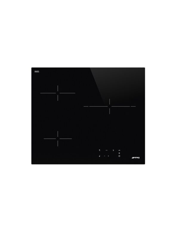 SMEG ENCIMERA SE263TD1 3 VITRO 60cm enrasada negro