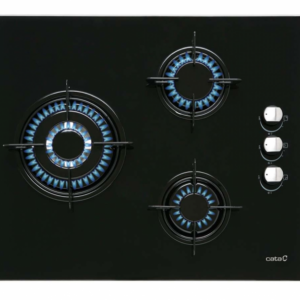 CATA ENCIMERA CIB6021BK  CRISTALGAS 3Fgos GAS BUTA