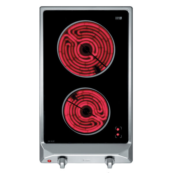 TEKA ENCIMERA VITRO VM30 2P 2FUEGOS INOX C/MANDOS