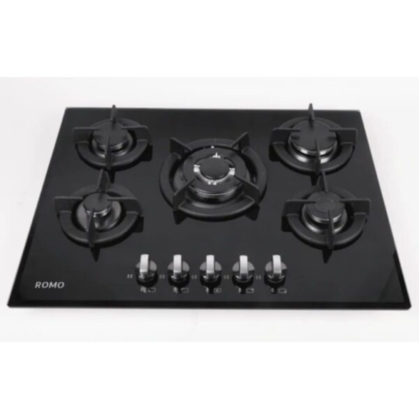 ROMO ENCIMERA CRISTALGAS RO-PCG5F 5f negra