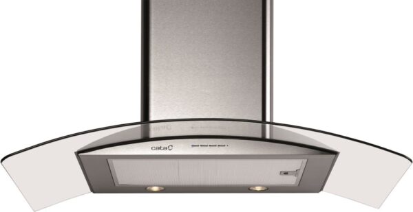 CATA CAMPANA GAMMA 90/CM INOX/CRISTAL