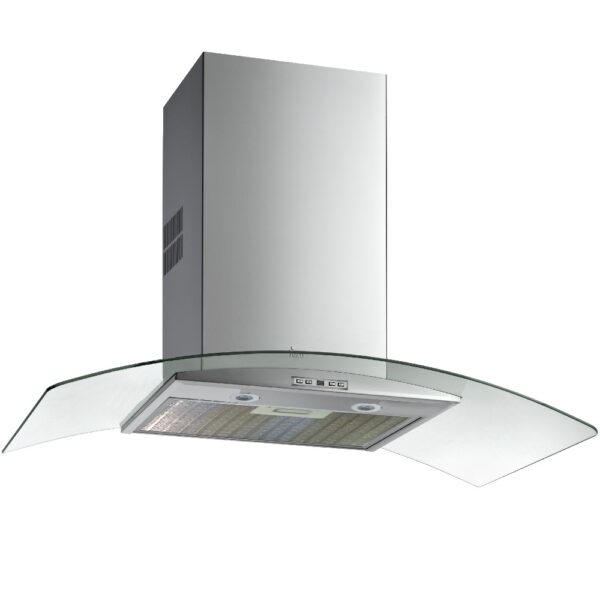 TEKA CAMPANA NC985 90/CM CRISTAL OVALADO 807M3h