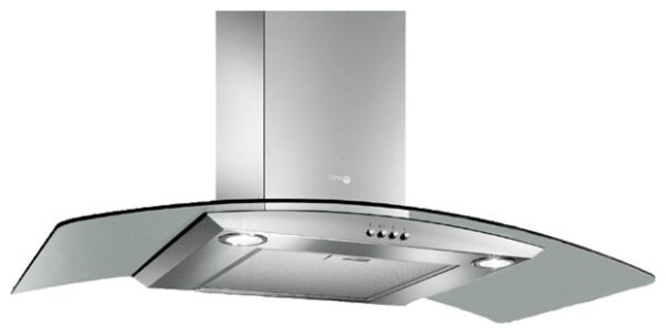TURBO AIR CAMPANA PANTHEON 60 INOX/CRISTAL 518m3h
