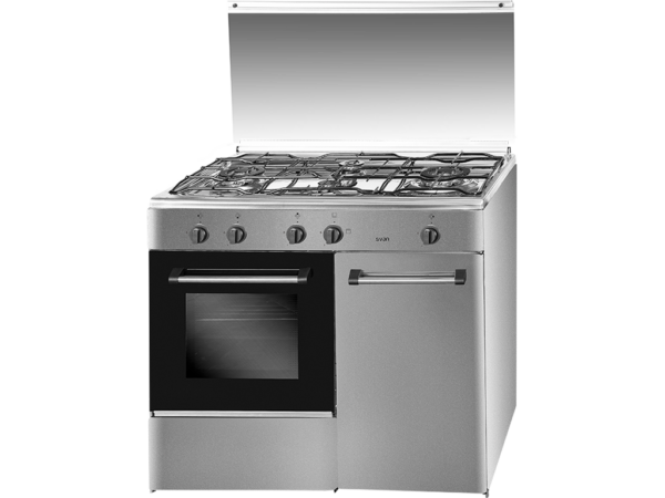 SVAN COCINA SVK9440GX 4FUE INOX HORN + PORTA