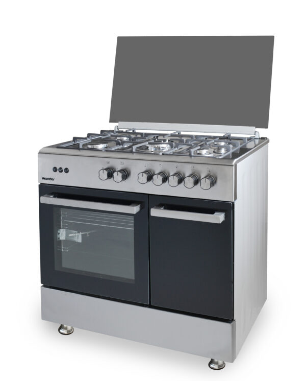 WONDER COCINA WDK0590605X INOX GAS 5F+PORTAB WOK