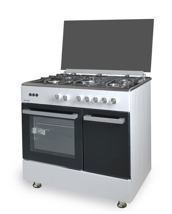 WONDER COCINA WDK059060GB BLANCO 5F+PORTA WOK