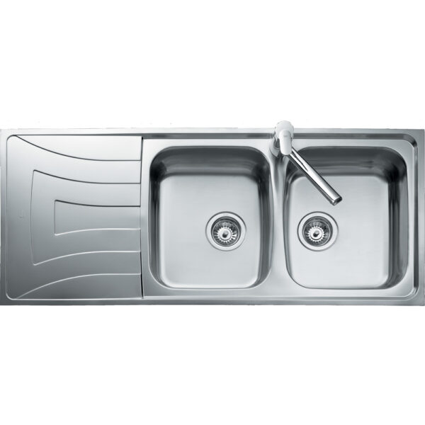 TEKA FREGADERO UNIVERSO 2C 1E INOX 10120085 REVERS