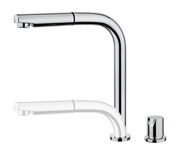 TEKA GRIFO AUK983 EXTRAIBLE CAÑO ALTO RETRACTIL