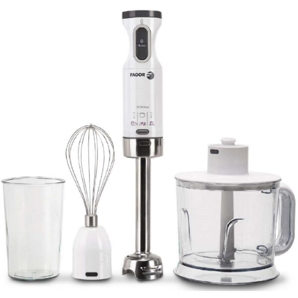 FAGOR BATIDORA B575MA 500W PIE INOX C/ACCES