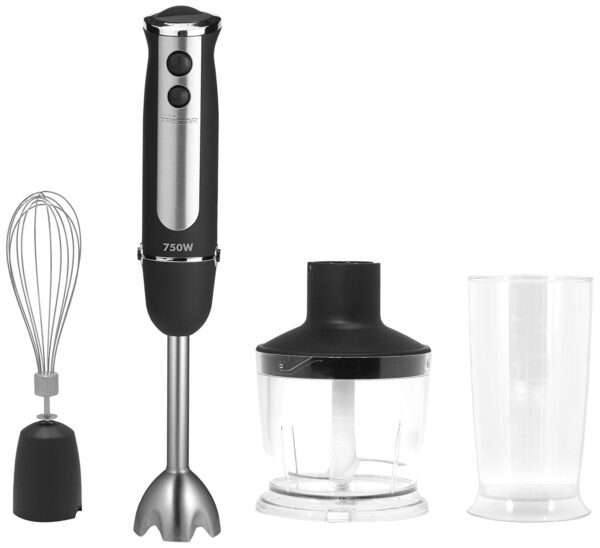 TRISTAR BATIDORA MX4165 750W Pie INOX ACESORIOS