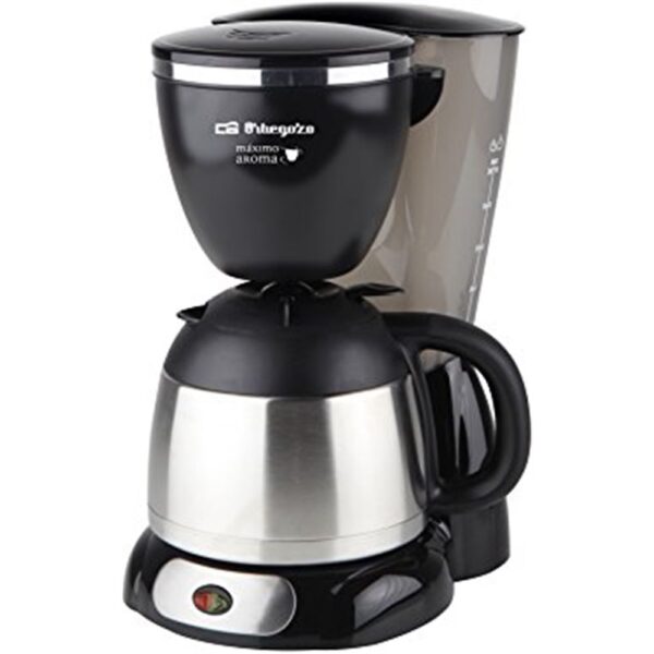ORBEGOZO CAFETERA CG5011 GOTEO 10-12TAZAS PLATA