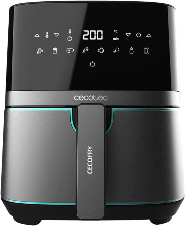 CECOTEC FREIDORA CECOFRY FULL INOXBLACK 5500 03217