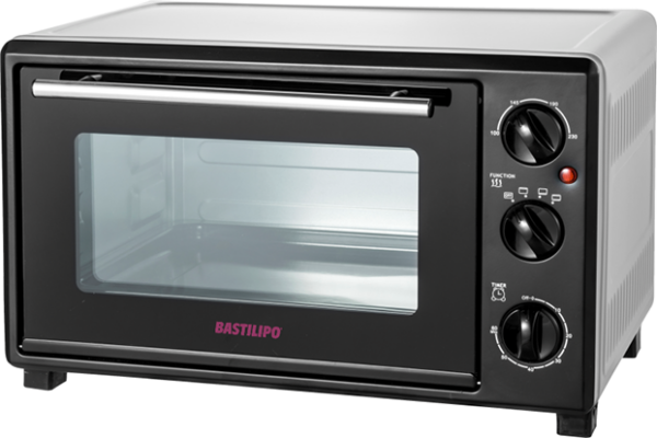 BASTILIPO HORNO SOBREMESA  ROMA 23L NEGRO