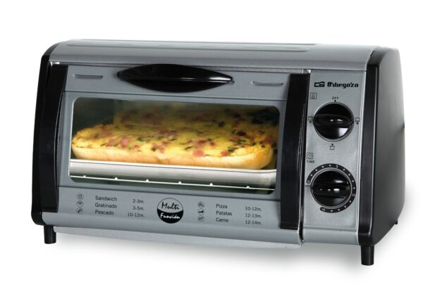 ORBEGOZO MINI-HORNO TOSTADOR HO810A Silver 8Lt800W
