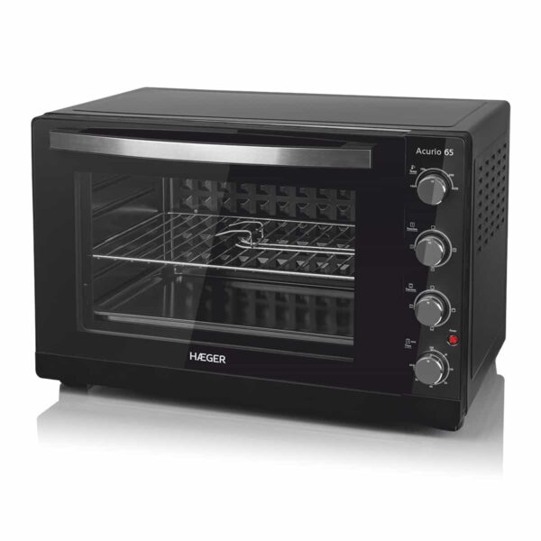 HAEGER HORNO SOBREMESA OV-65B.029A ACURIO NEG 65L