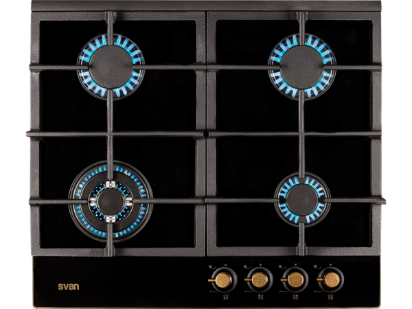 SVAN ENCIMERA CRISTALGAS SVEC4RN 4F RUSTICA NEGRA