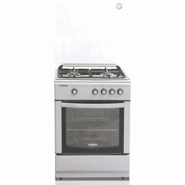 HAEGER COCINA GC-SS6.004C GAS 60X60 SILVER/INOX GR
