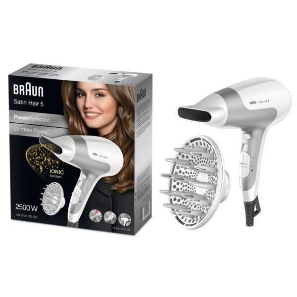 BRAUN SECADOR  HD585  2500/W IONICO DIFUSOR