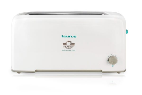 TAURUS TOSTADOR PLANET BLANCO 1/RANURA EXTRALARGA