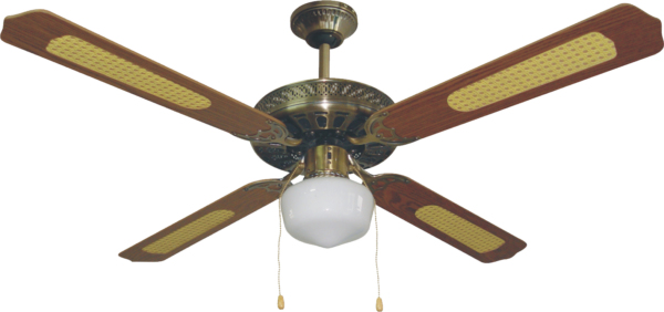 BASTILIPO VENTILADOR CARTAGENA TECHO LUZ 132CM MAD