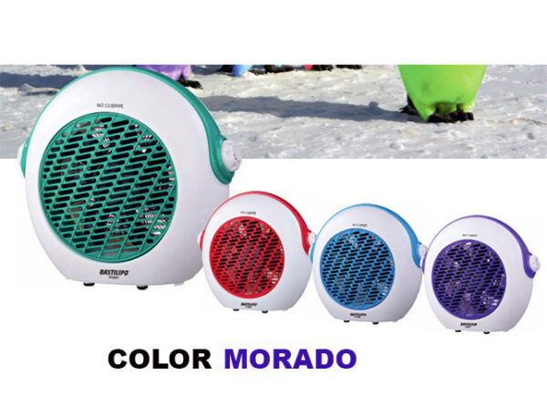 BASTILIPO CALEFACTOR TVC-2000 VERDE HORIZONTAL