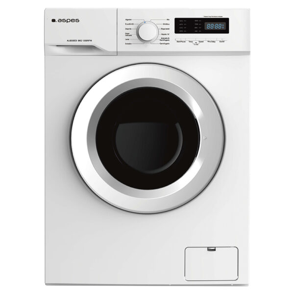ASPES LAVADORA AL8200ED C/F 8Kg 1200RPM Clase E