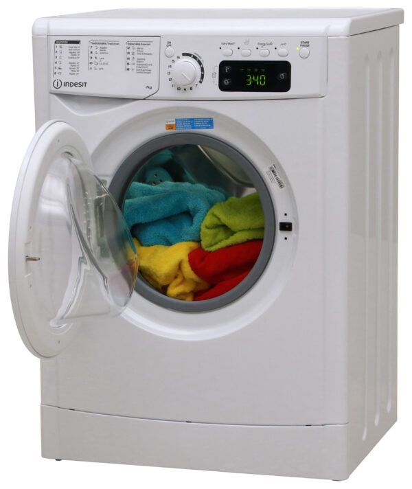 INDESIT LAVADORA EWE71252WSPTN C/F 7Kg1200 Display