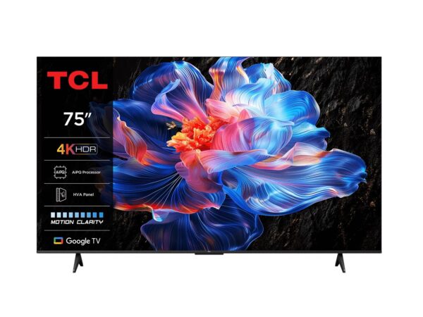 TCL LED 75P6K ultra hd 4k dolby audio hdr10 google