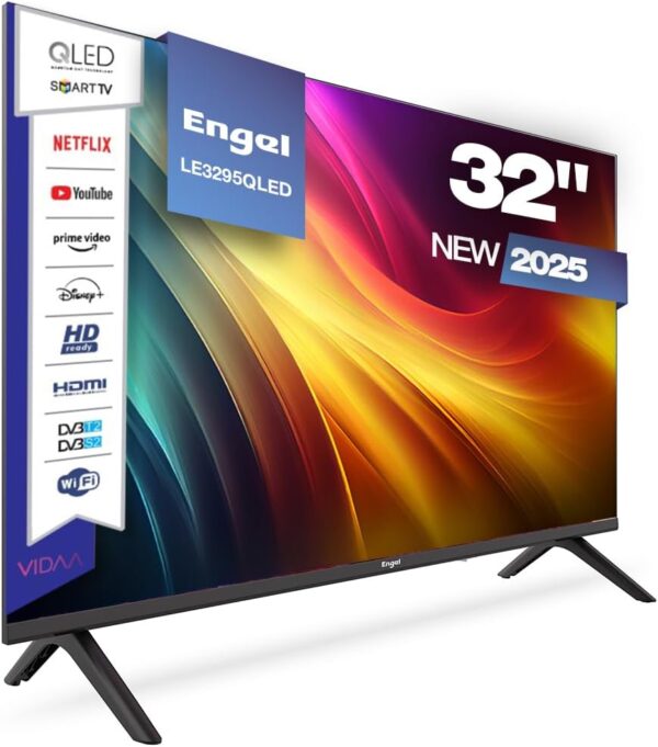 ENGEL QLED LE3295QLED smart tv hd tdt2 modo hotel