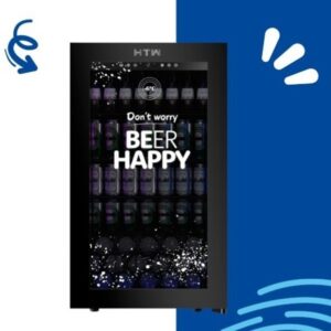 HTW BIRRATECA HTWNV120BC negro 128l 153latas C